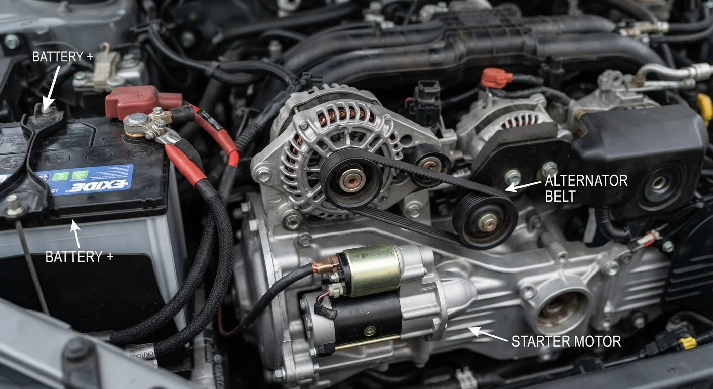 Battery, Alternator, and Starter: How Your Car's Electrical System Works Together