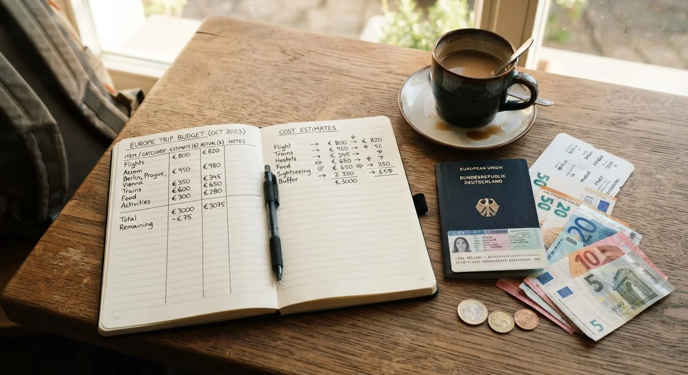 Building a Trip Budget That Actually Holds Up