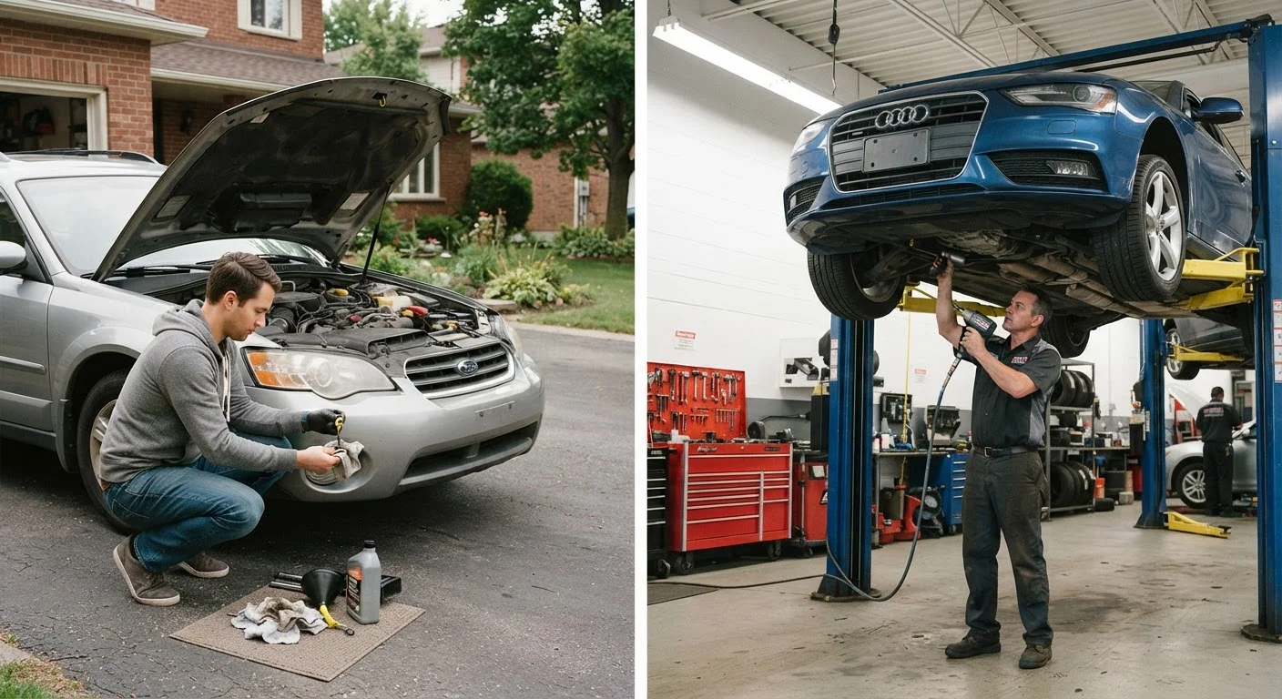 DIY Car Maintenance vs. Taking It to a Shop