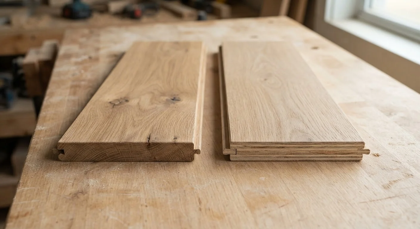 Hardwood vs. Engineered Wood Flooring: Durability, Moisture, and Long-Term Performance