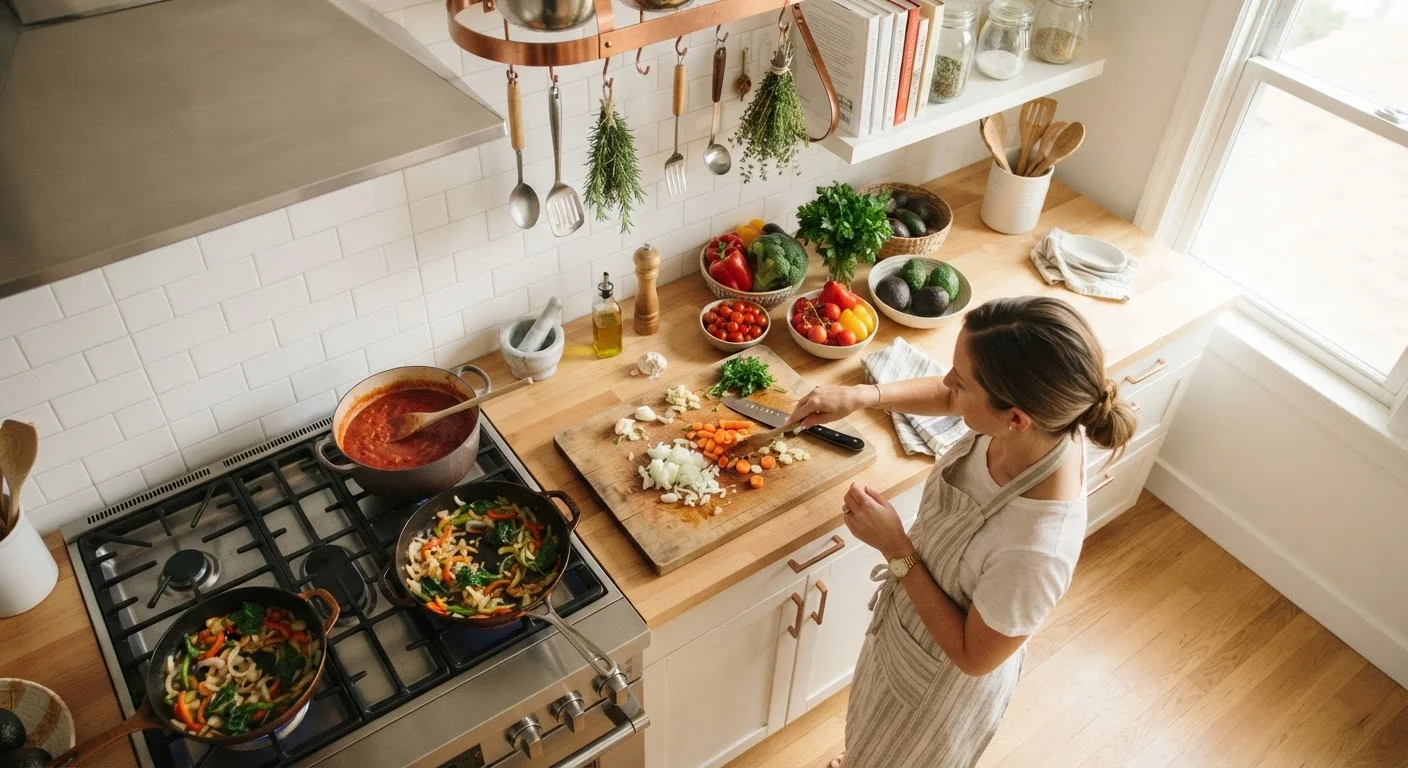 Home Cooking From Start to Finish: An End-to-End Guide for Building Real Kitchen Confidence