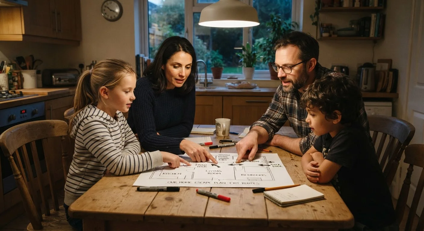 Home Fire Escape Planning: Getting Every Household Member on the Same Page