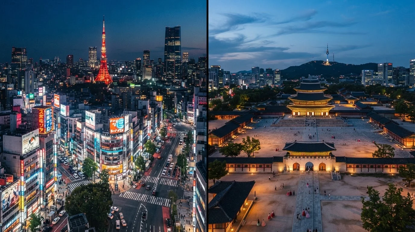 Japan vs. South Korea: Two East Asian Trips, Very Different Experiences