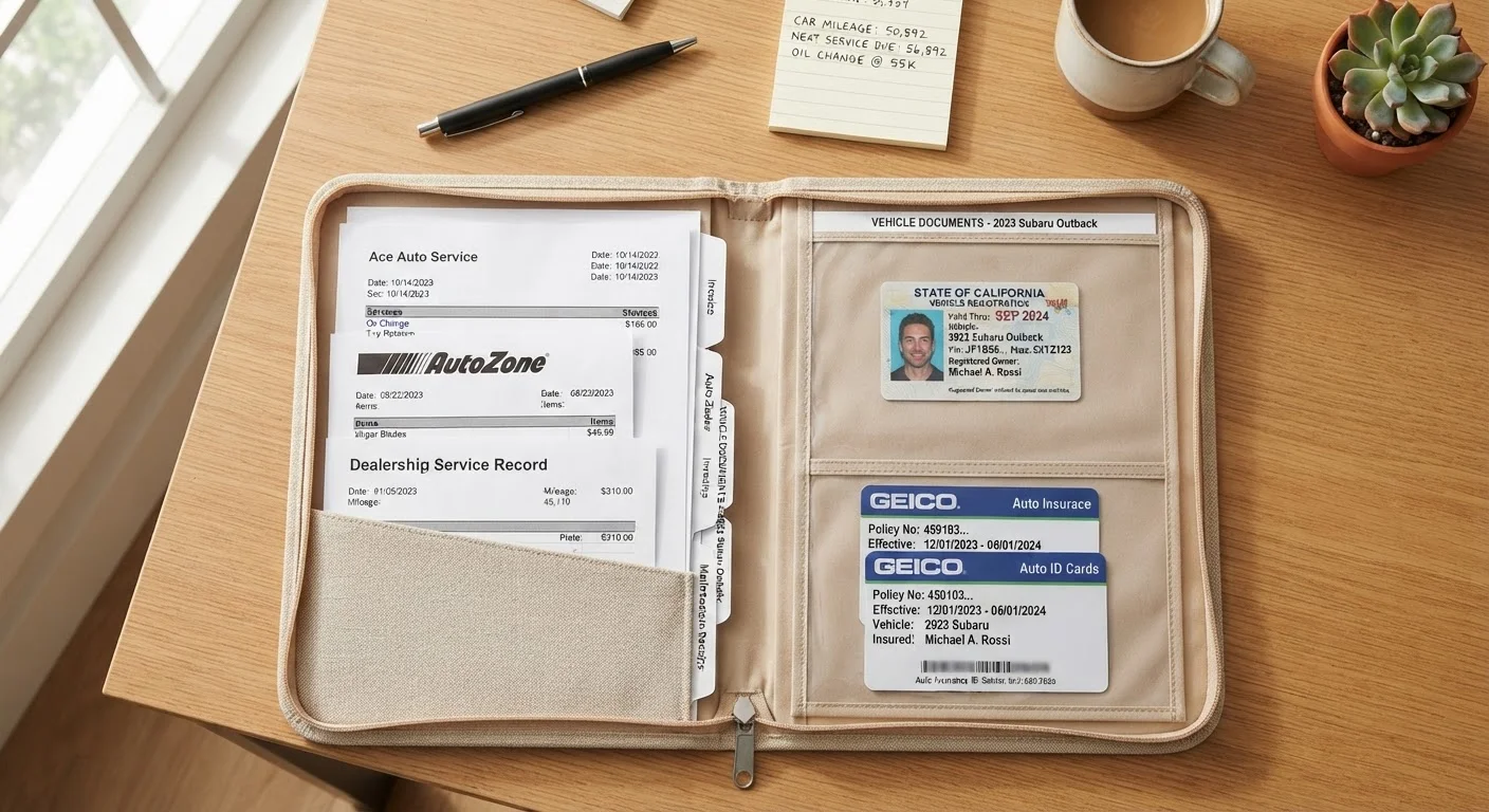 Keeping Records as a Car Owner: What to Save and Why