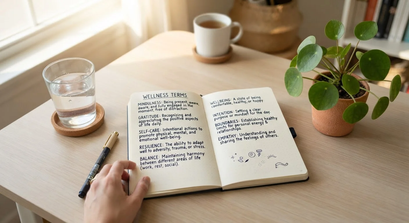 Key Terms in Wellness Explained: A Plain-Language Reference