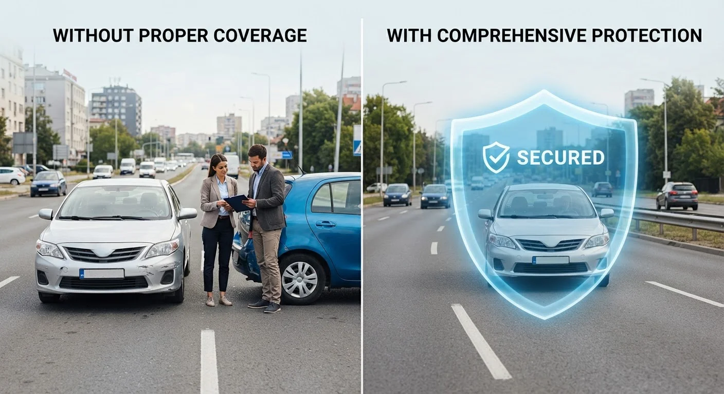 Liability vs. Full Coverage: What Each Type of Auto Insurance Actually Covers