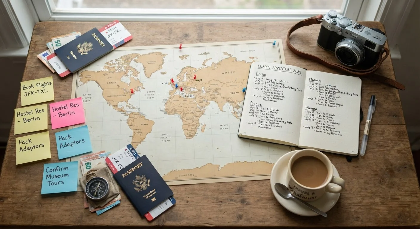 Organizing a Multi-City Trip Without Losing Your Mind