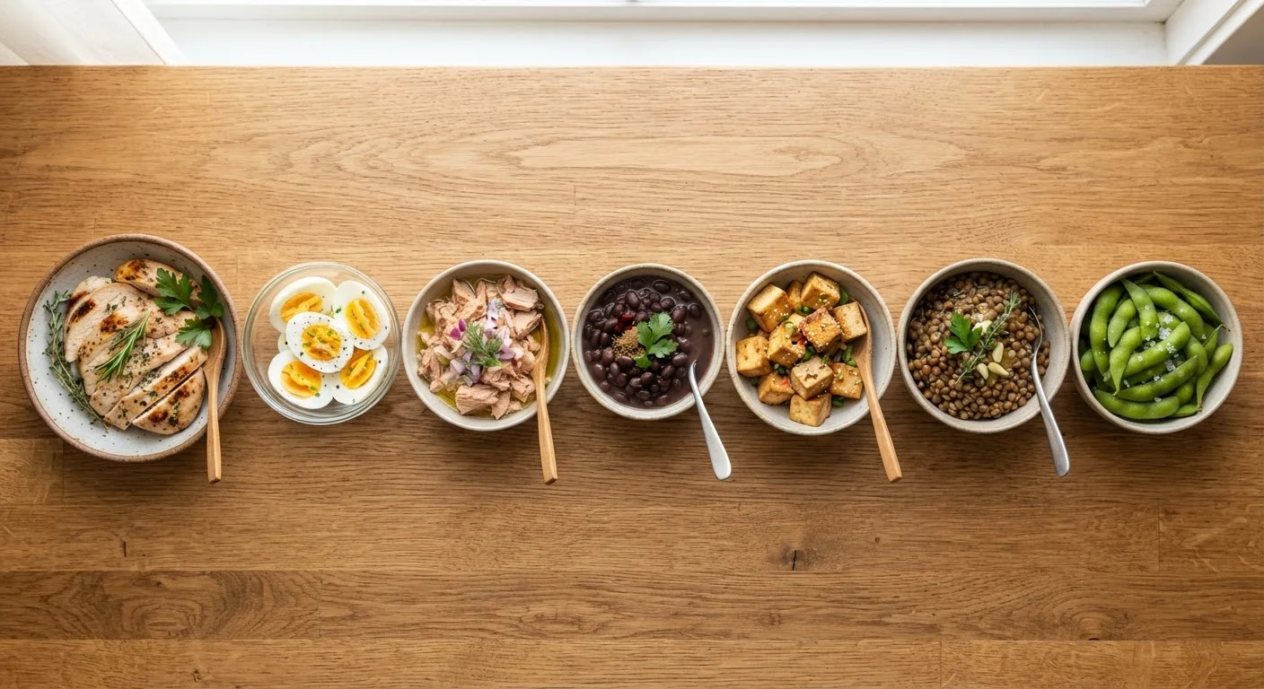 Protein Sources Side by Side: Animal vs. Plant Options for Everyday Meals