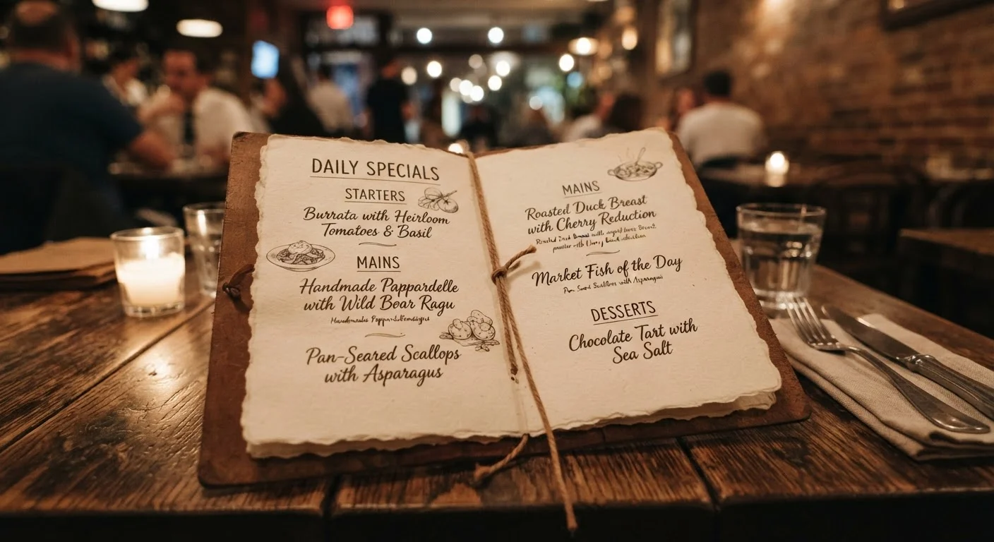 Reading a Restaurant Menu Like a Curious Eater