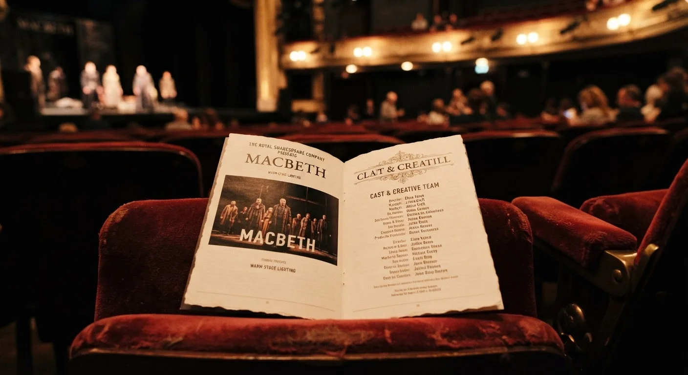 Reading a Theater Program: Everything the Playbill Is Telling You