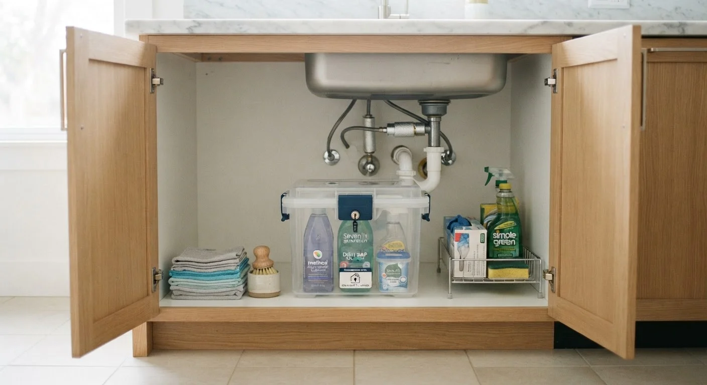 Safe Storage of Household Chemicals and Cleaning Products