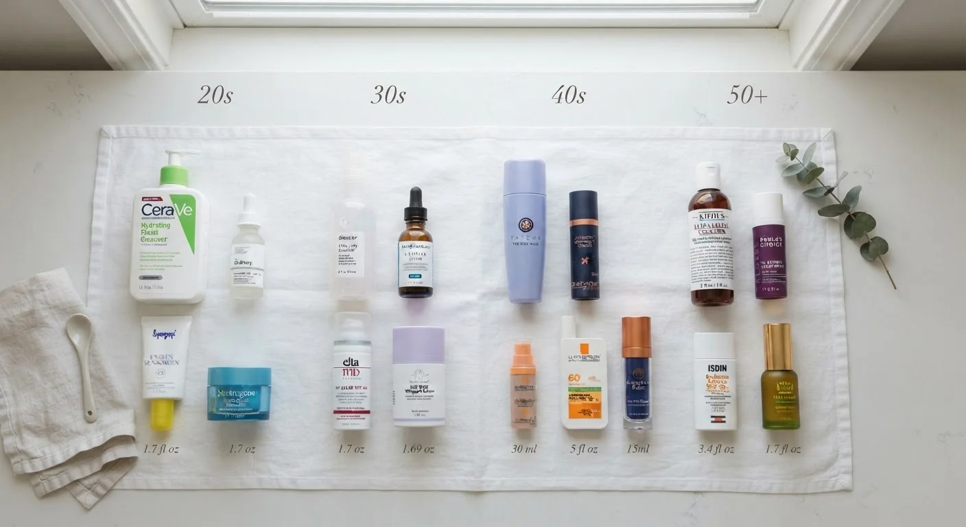 Skin Care Across Your 20s, 30s, 40s, and Beyond
