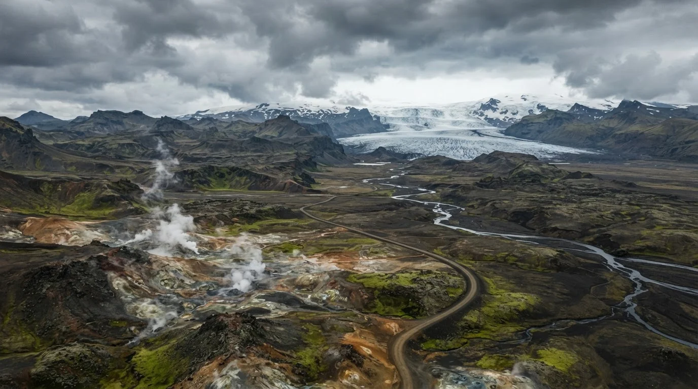 The Geography Behind Iceland's Dramatic Landscapes