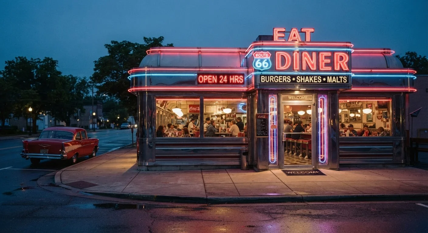 The Many Lives of the American Diner: A Cultural Institution Explained
