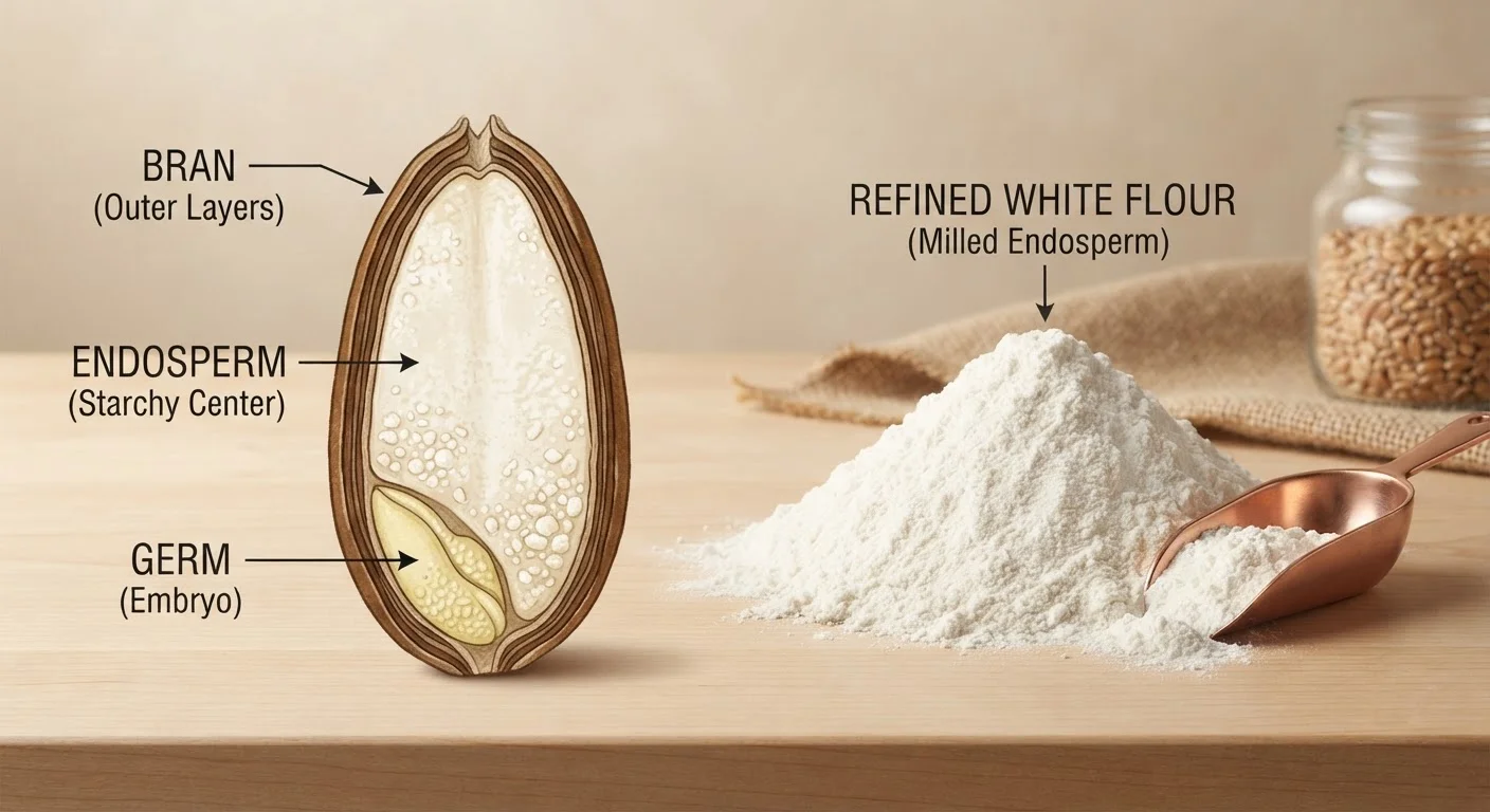 Whole Grains vs. Refined Grains: What Changes When Wheat Gets Processed